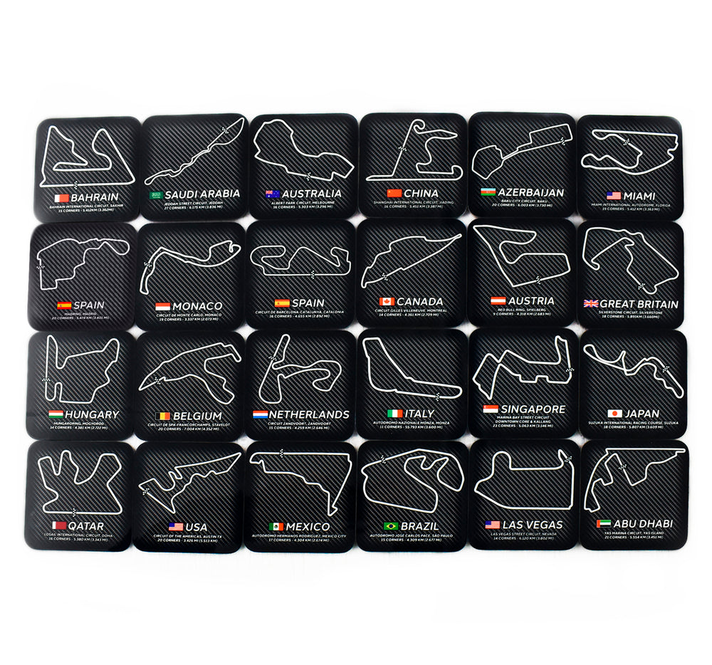 Formula 2026 Circuit Coaster Collection