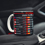 Formula 2026 Calendar - Red Edition