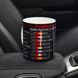 Formula 2026 Calendar - Red Edition