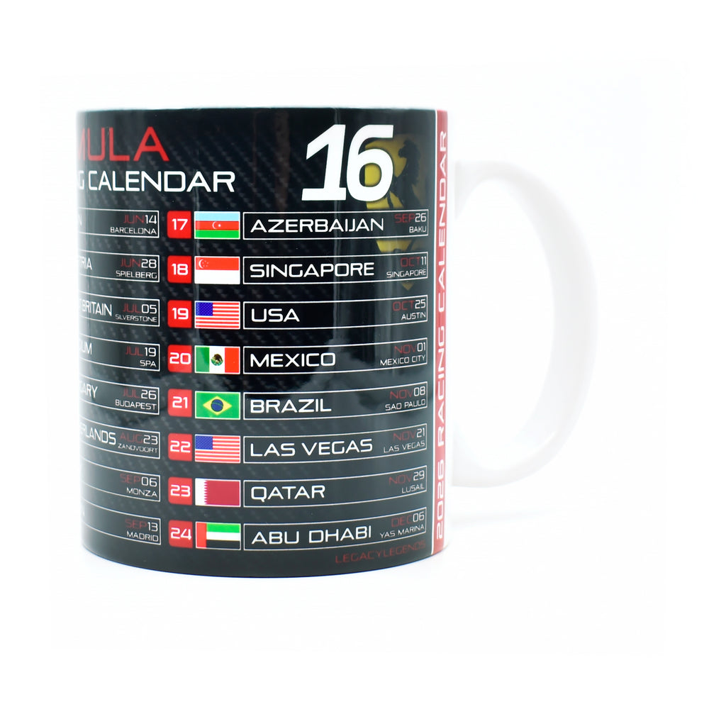 Formula 2026 Calendar - SF Edition