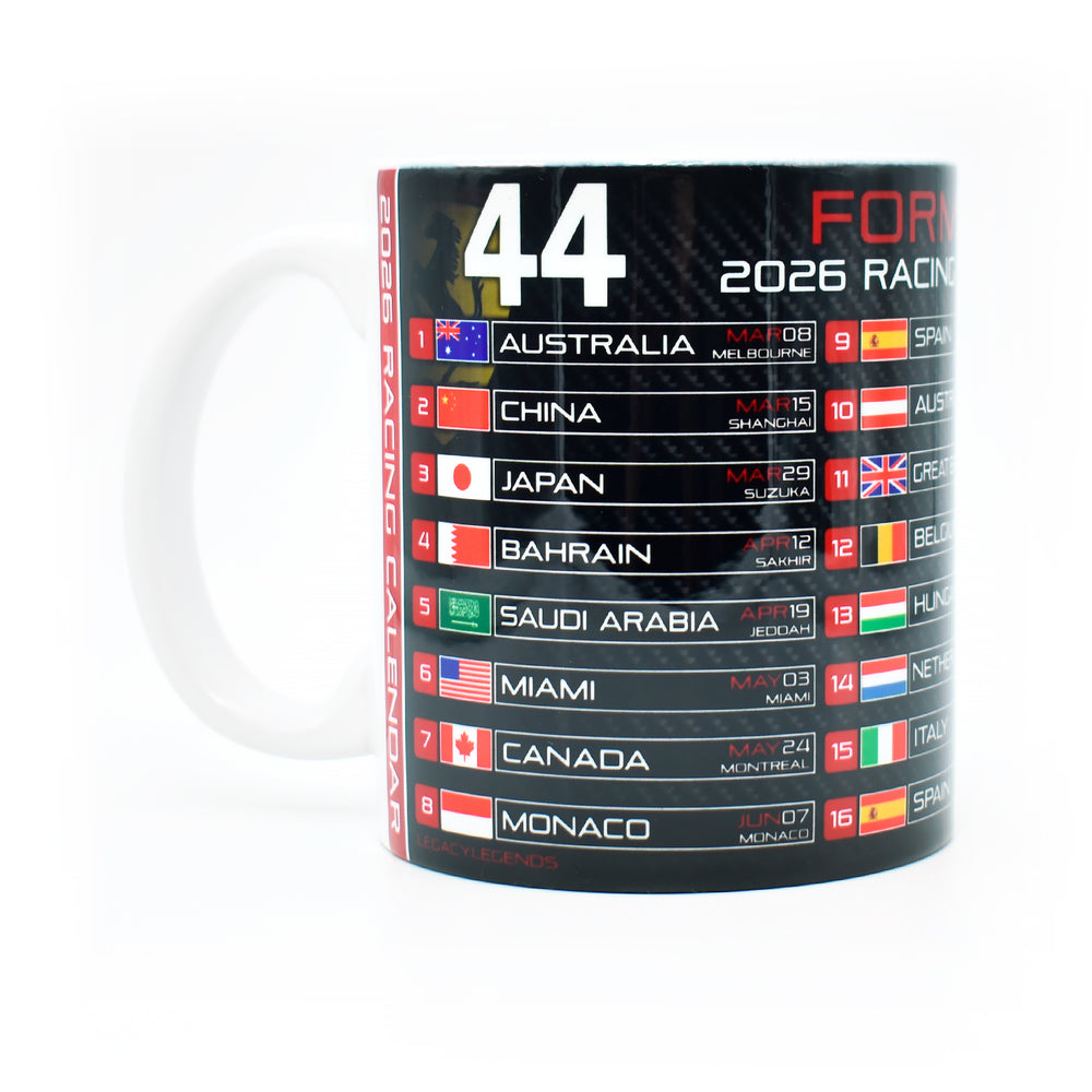Formula 2026 Calendar - SF Edition