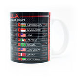 Formula 2026 Calendar - Red Edition