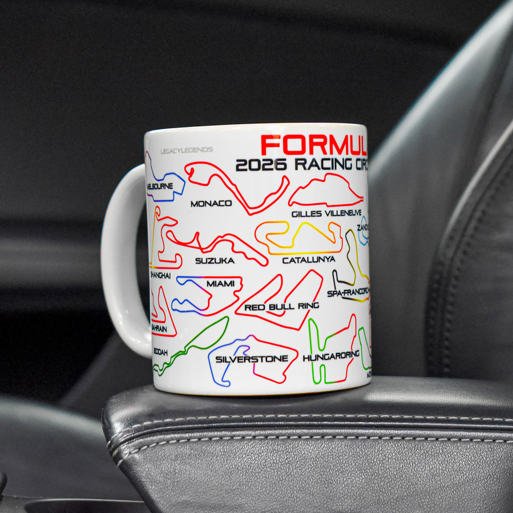 Formula 2026 Circuits - White Edition