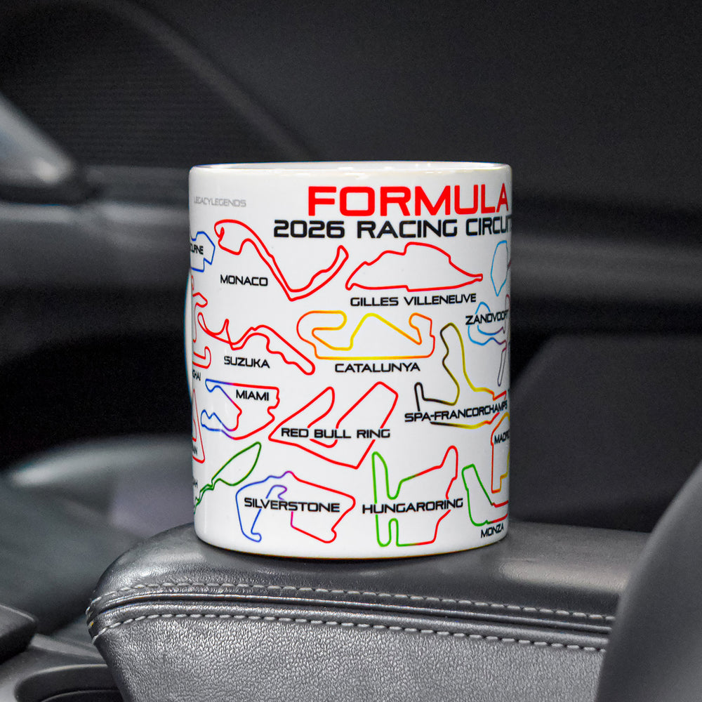 Formula 2026 Circuits - White Edition
