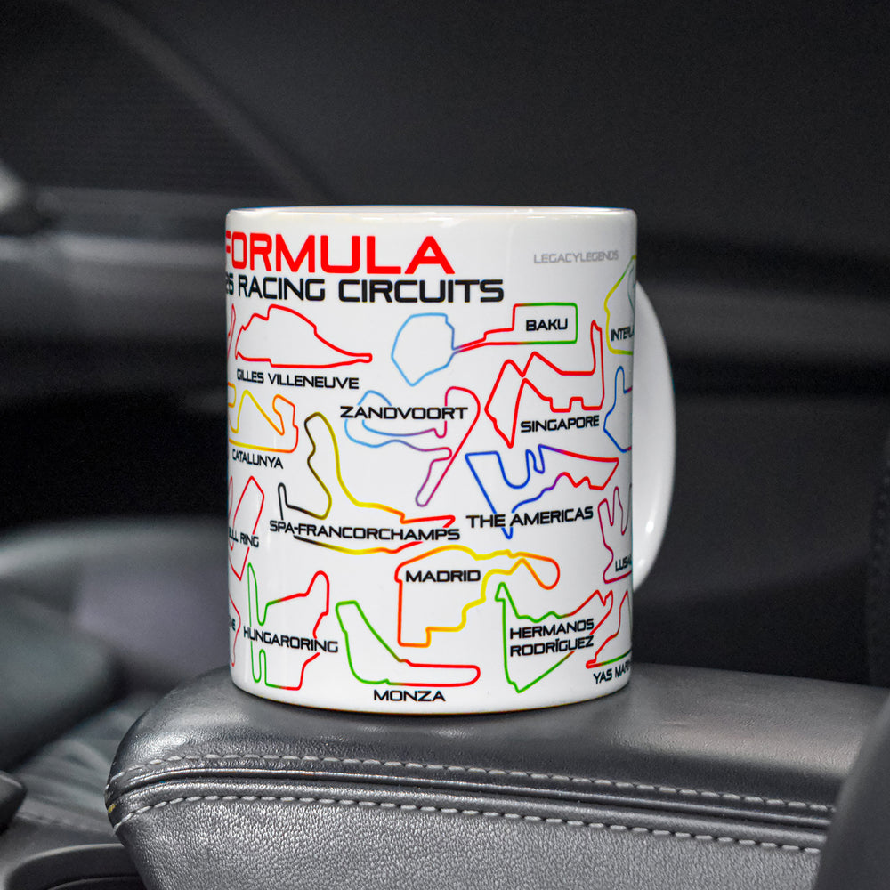 Formula 2026 Circuits - White Edition