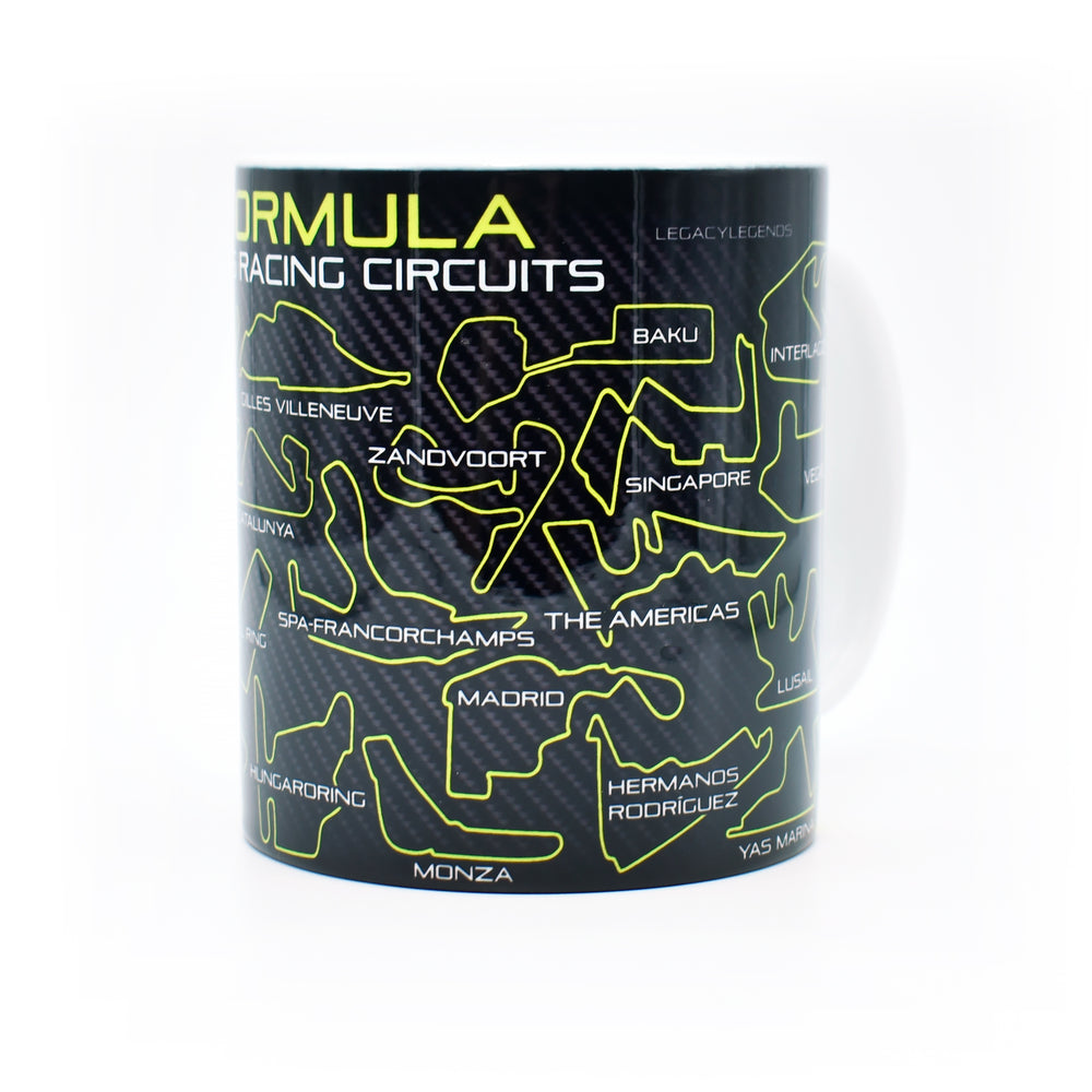 Formula 2026 Circuits - Neon Green Edition