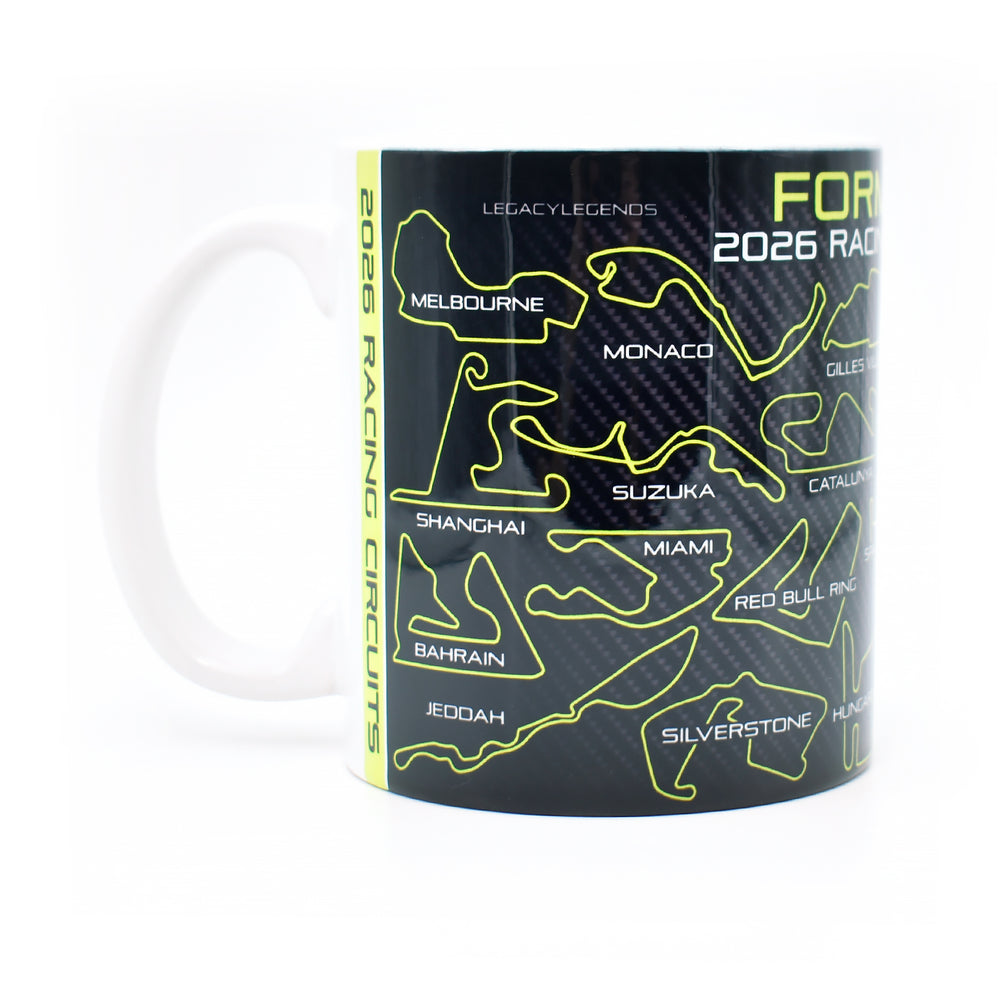 Formula 2026 Circuits - Neon Green Edition