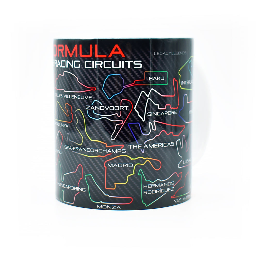 Formula 2026 Circuits - Red Edition