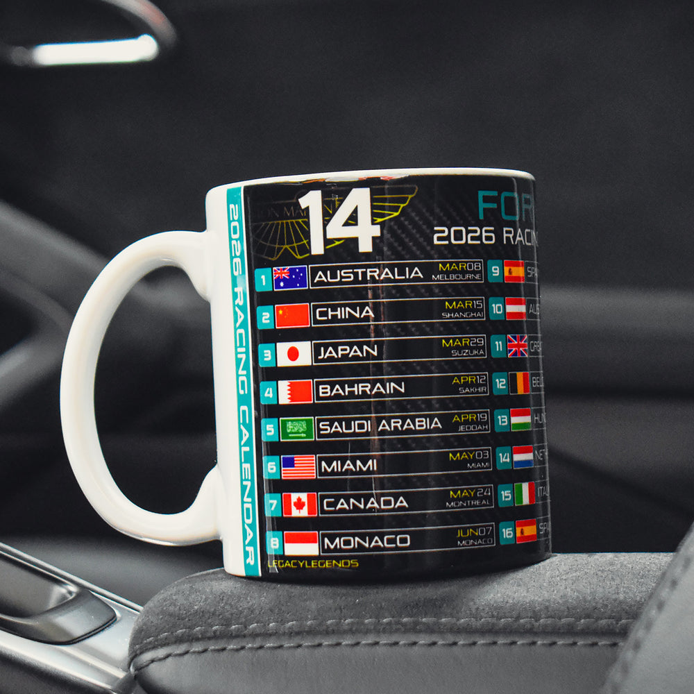 Formula 2026 Calendar - AM Edition