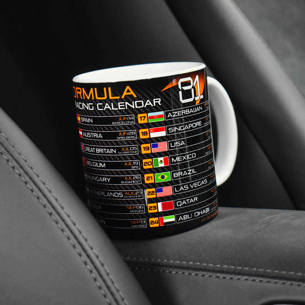 Formula 2026 Calendar - MCL Edition