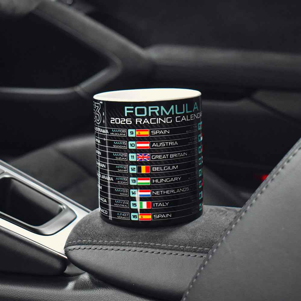 Formula 2026 Calendar - MRC Edition