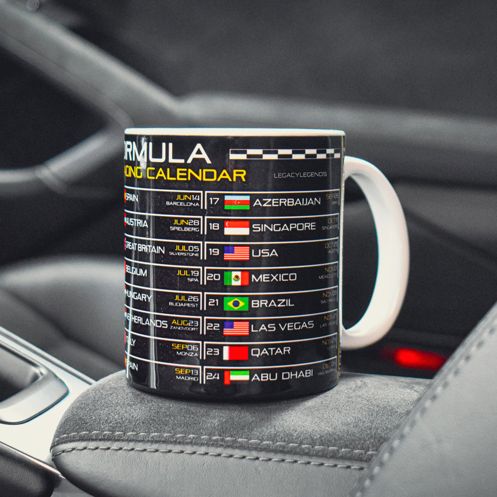 Formula 2026 Calendar - Grid Edition