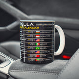 Formula 2026 Calendar - Grid Edition