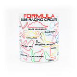 Formula 2026 Circuits - White Edition