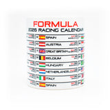 Formula 2026 Calendar - White Edition