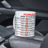 Formula 2026 Calendar - White Edition