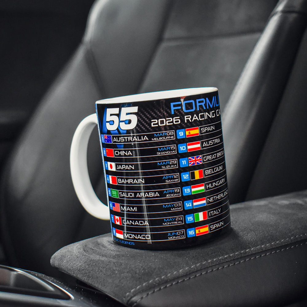 Formula 2026 Calendar - FW Edition