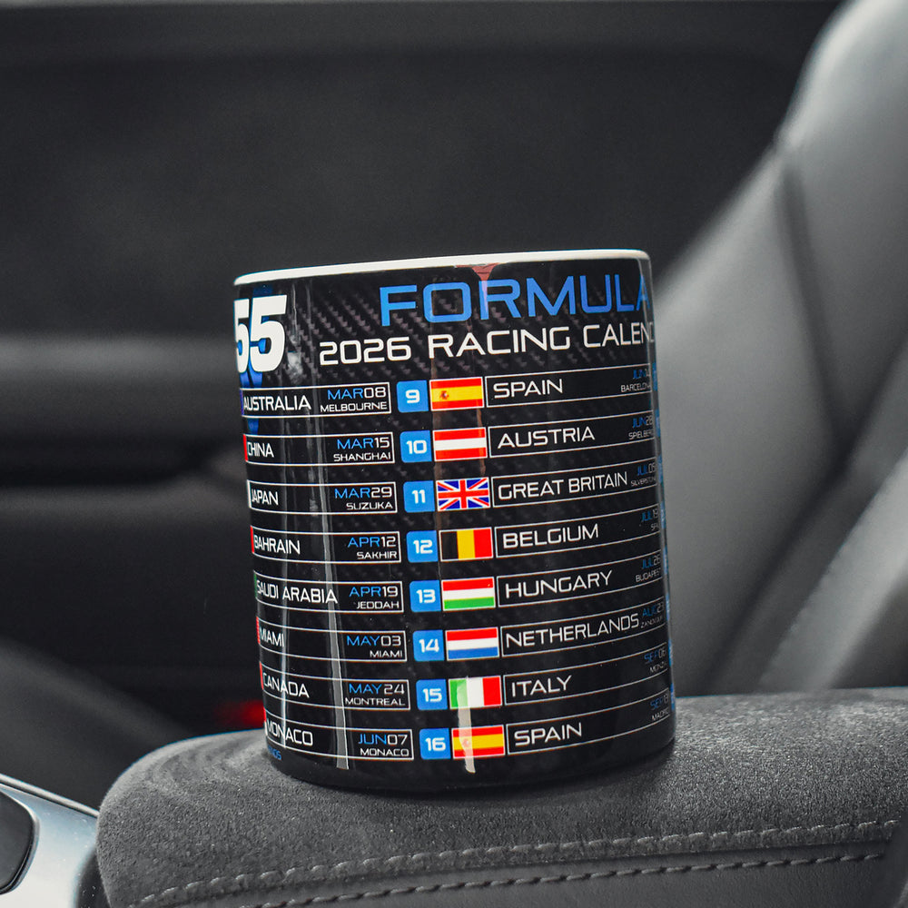 Formula 2026 Calendar - FW Edition