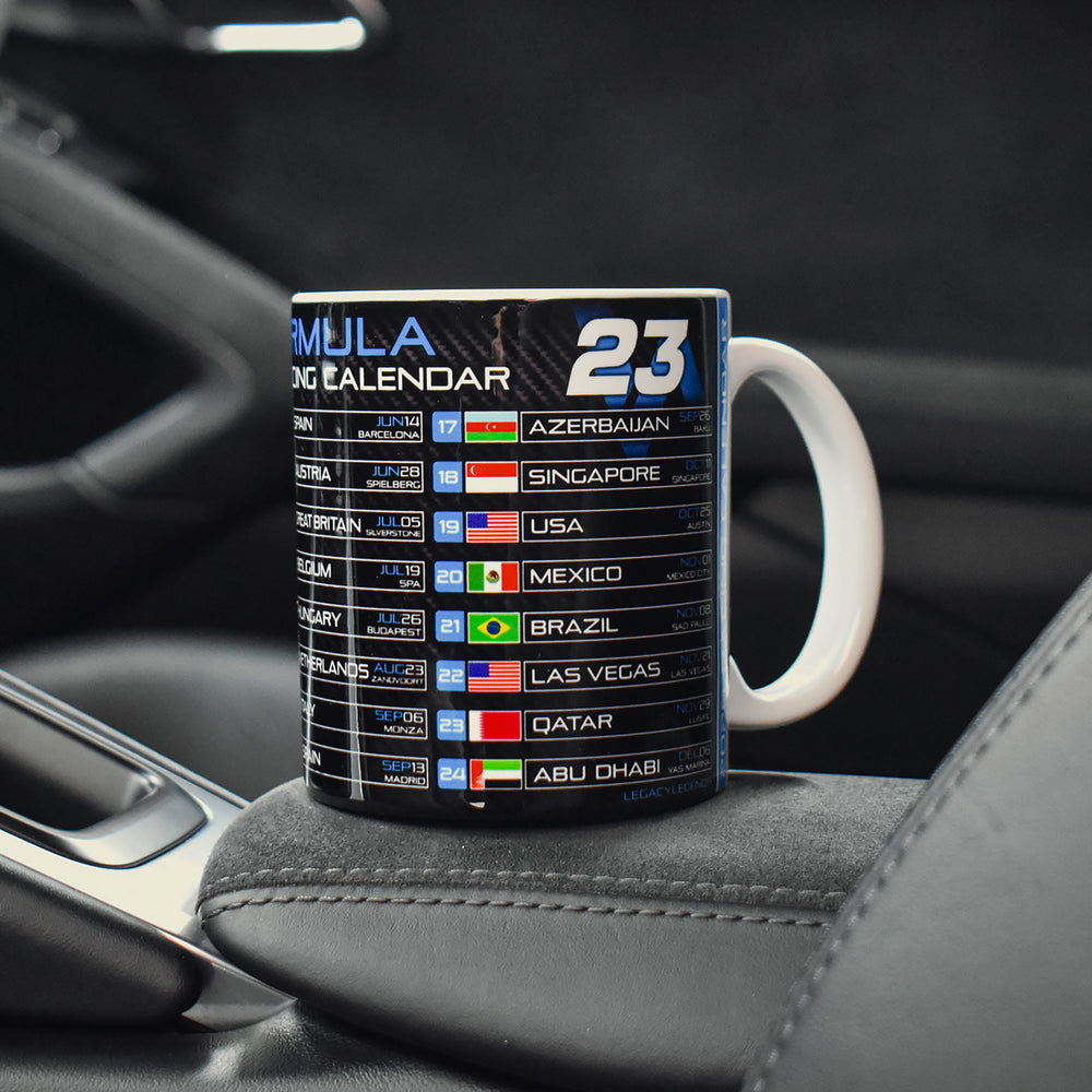 Formula 2026 Calendar - FW Edition