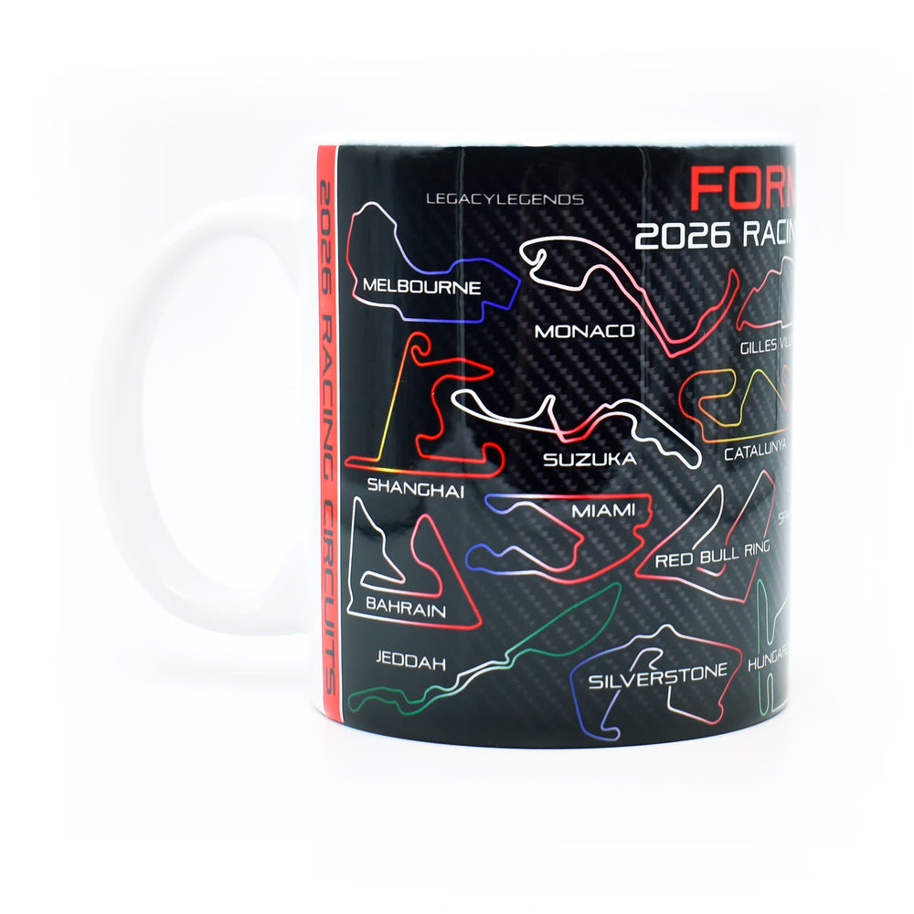 Formula 2026 Circuits - Red Edition