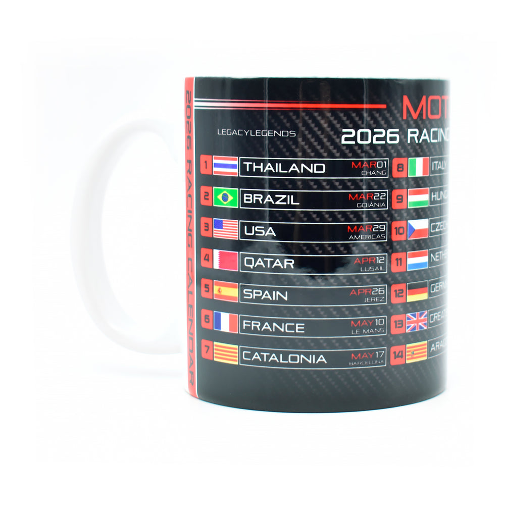 Moto 2026 Calendar - Red Edition