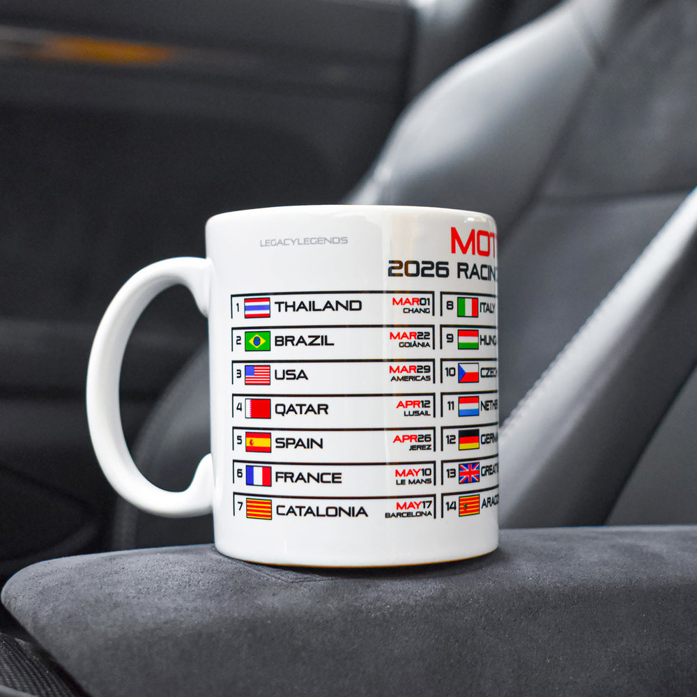 Moto 2026 Calendar - White Edition