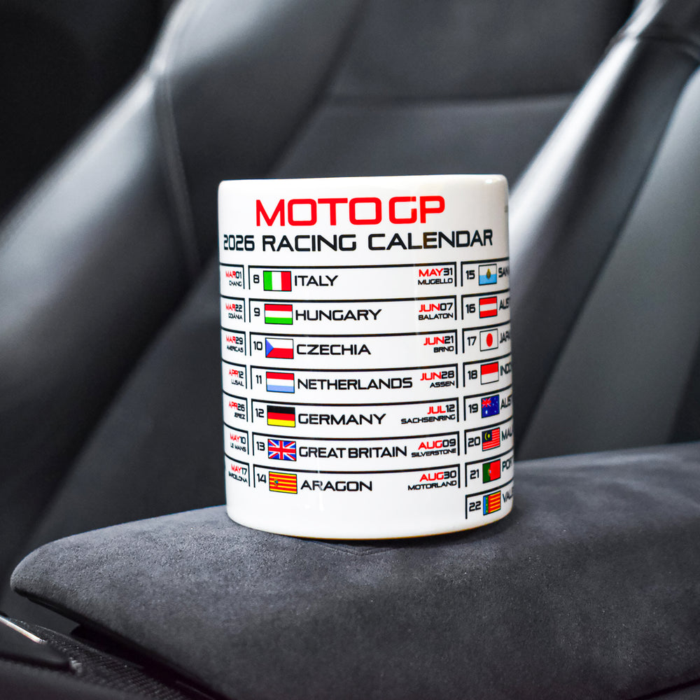 Moto 2026 Calendar - White Edition