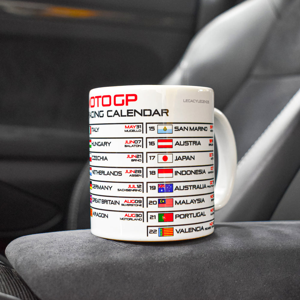 Moto 2026 Calendar - White Edition