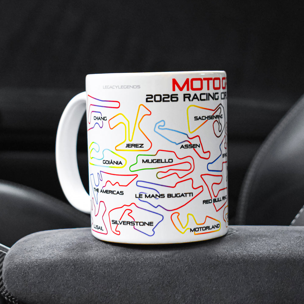 Moto 2026 Circuits - White Edition