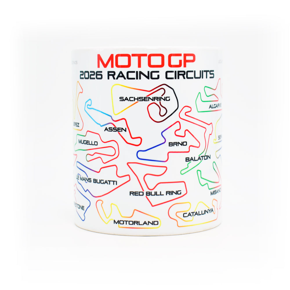 Moto 2026 Circuits - White Edition