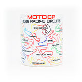 Moto 2026 Circuits - White Edition