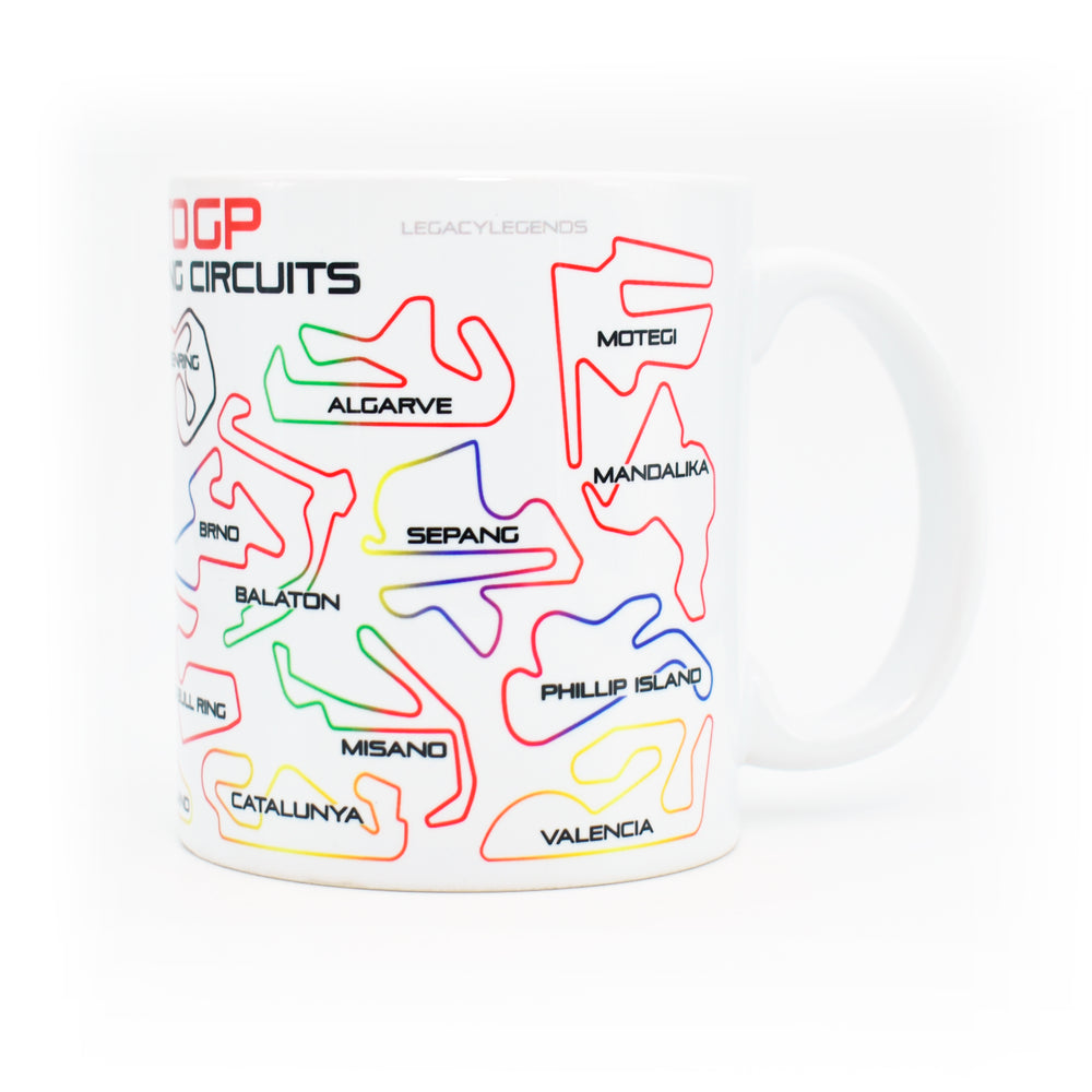 Moto 2026 Circuits - White Edition