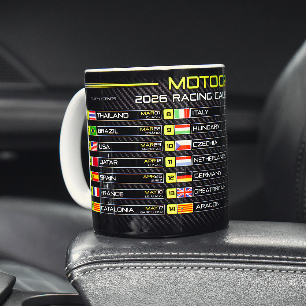 Moto 2026 Calendar - Neon Green Edition