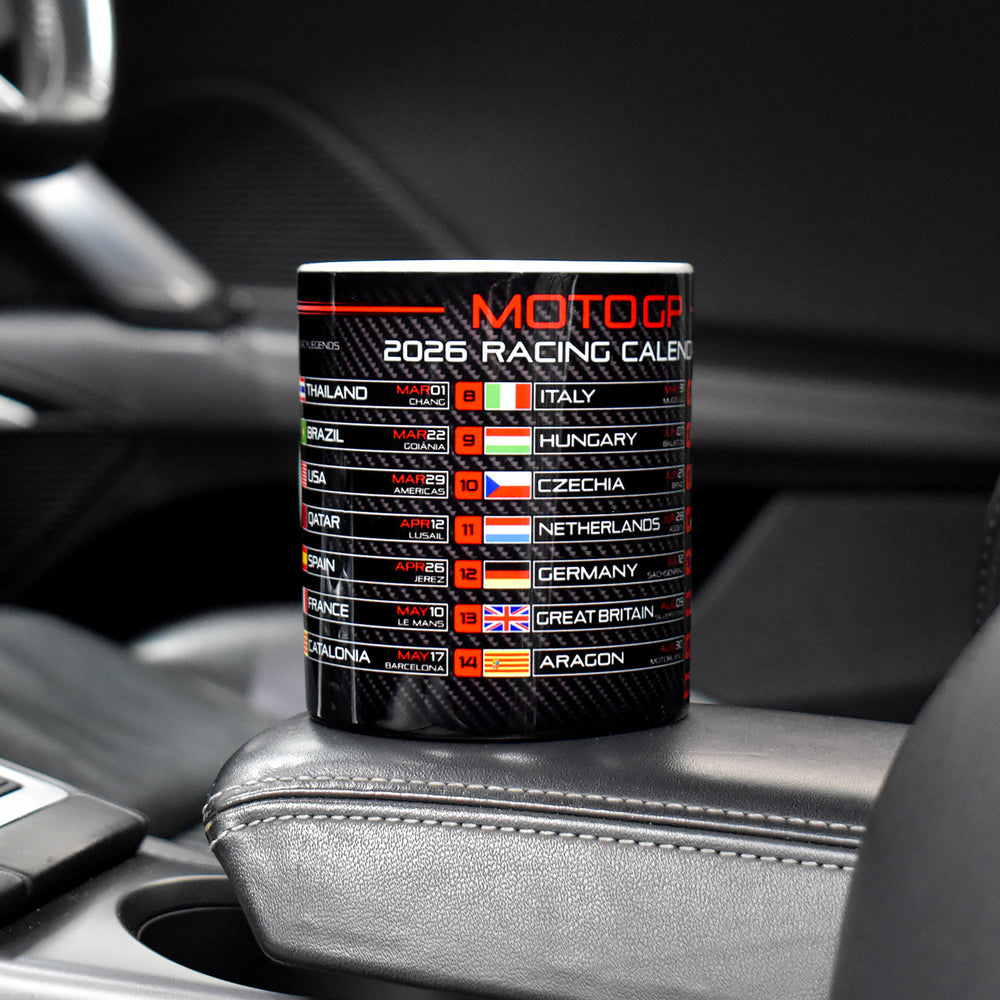 Moto 2026 Calendar - Red Edition