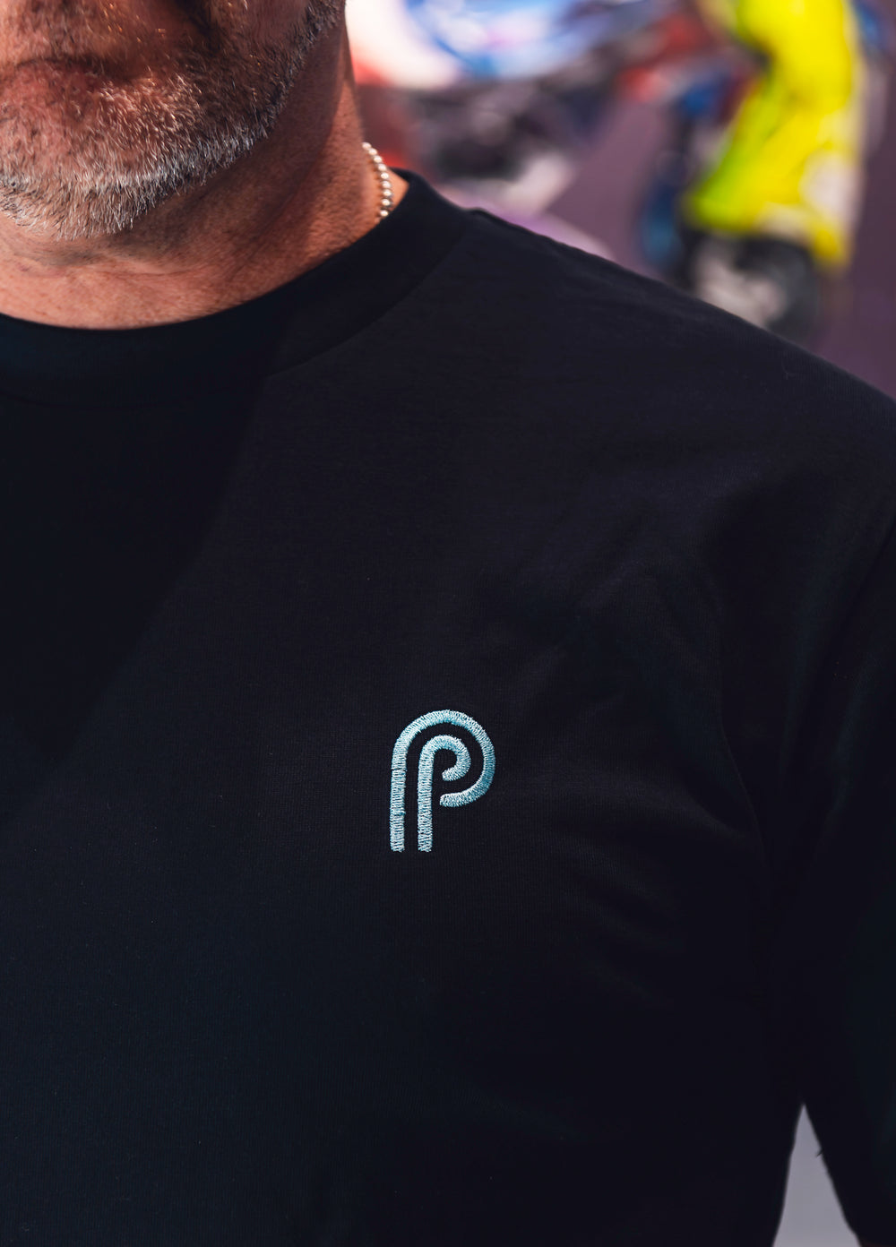 Petrol Ped - Navy Gulf Blue Tee