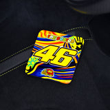 Rossi #46 Five Continents Helmet Coaster