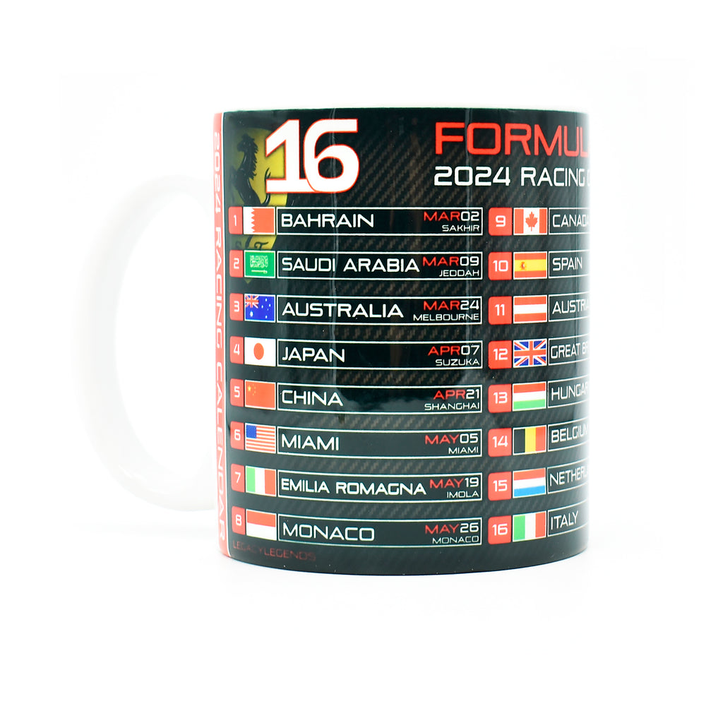 F1 2024 Calendar - SF Edition