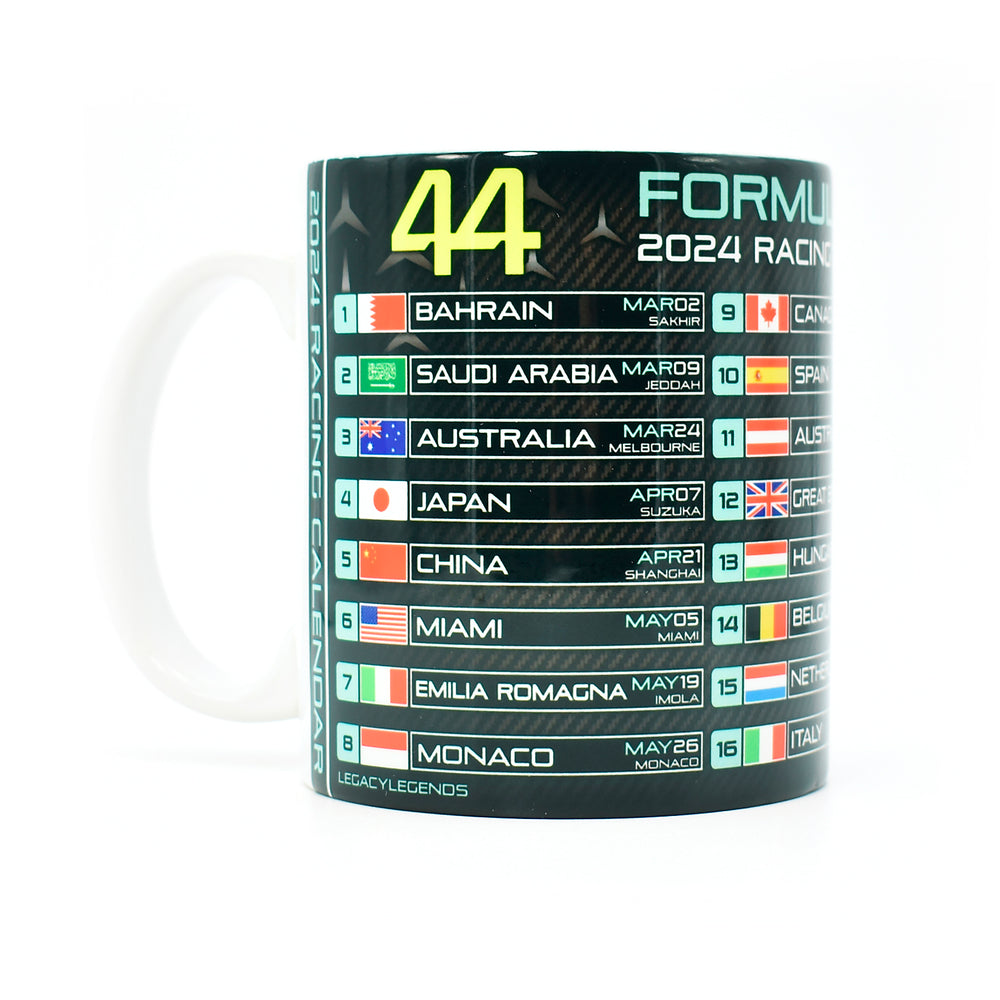 F1 2024 Calendar - MERC Edition