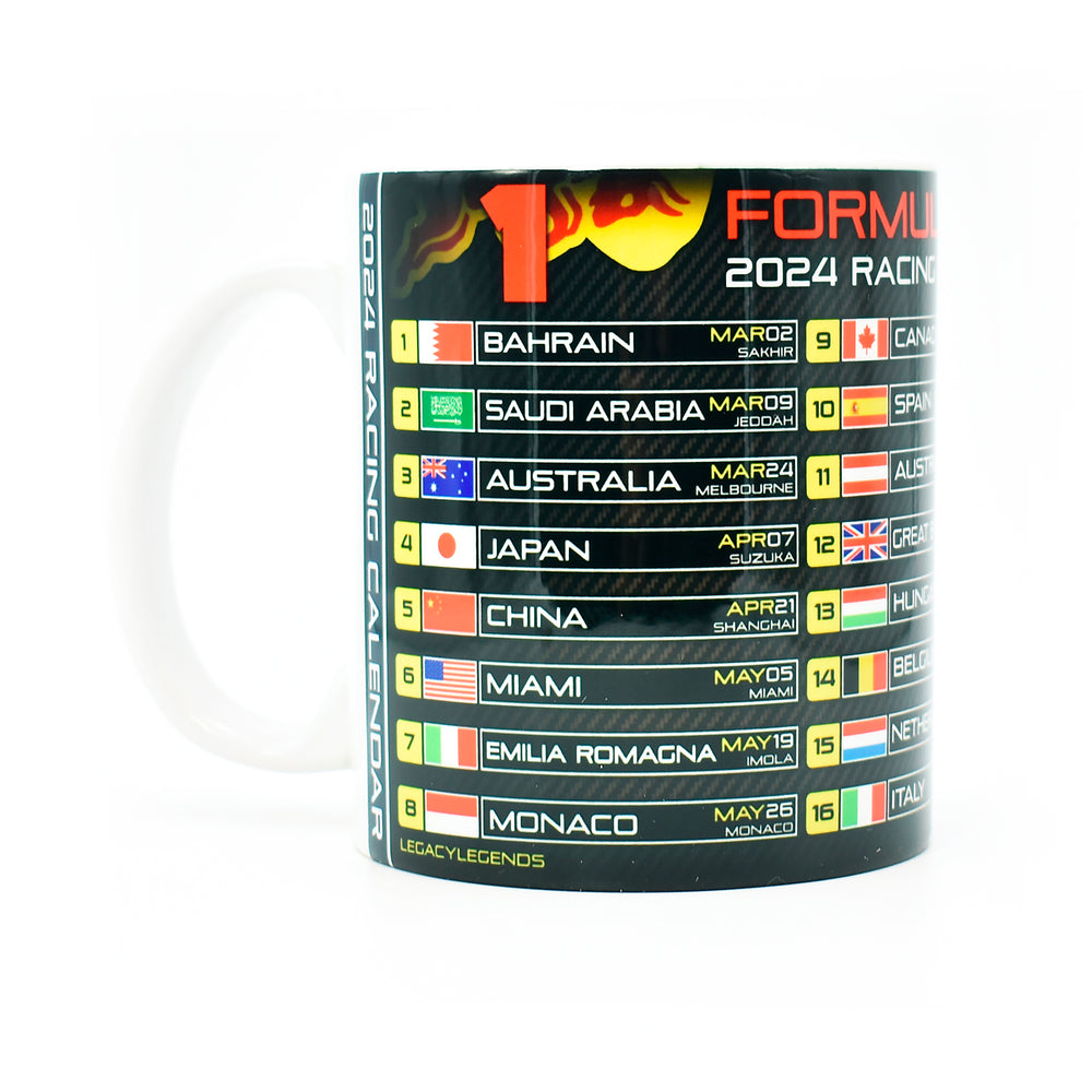 F1 2024 Calendar - RB Edition