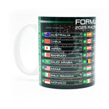 F1 2025 Calendar - Racing Green Edition