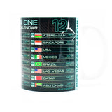 F1 2025 Calendar - MERC Edition