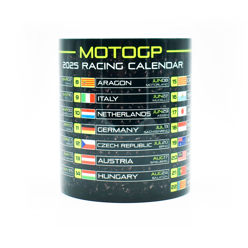 MotoGP 2025 Calendar - Neon Green Edition