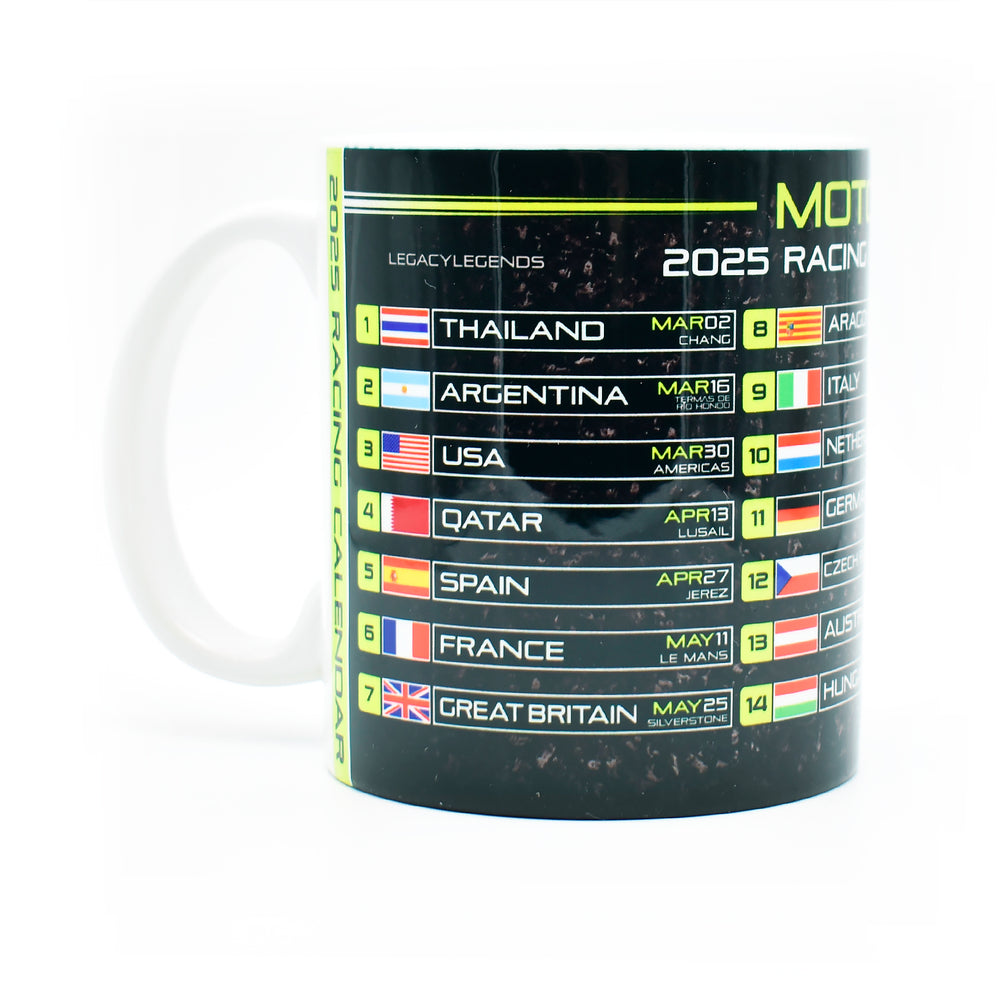 MotoGP 2025 Calendar - Neon Green Edition