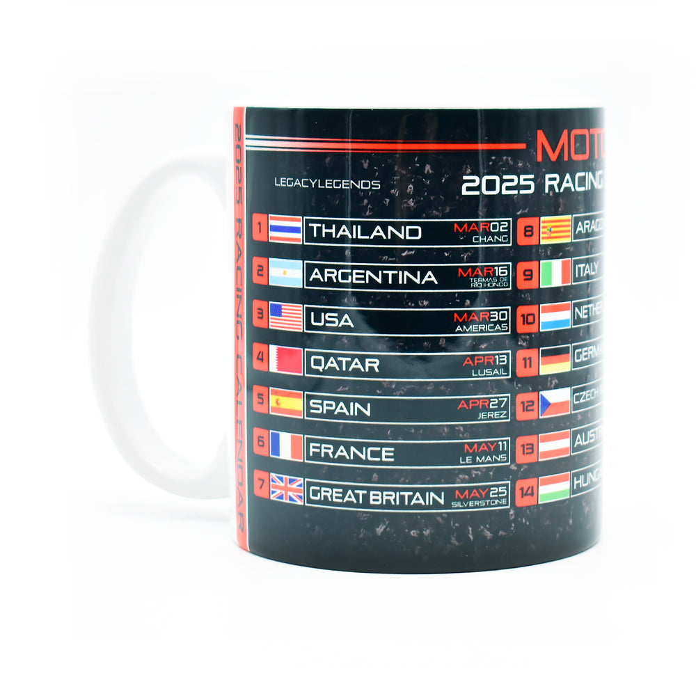 MotoGP 2025 Calendar - Red Edition