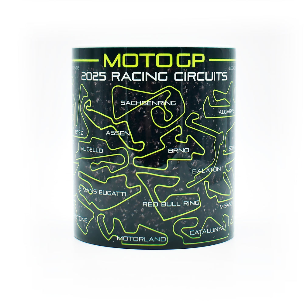 MotoGP 2025 Circuits - Neon Green Edition