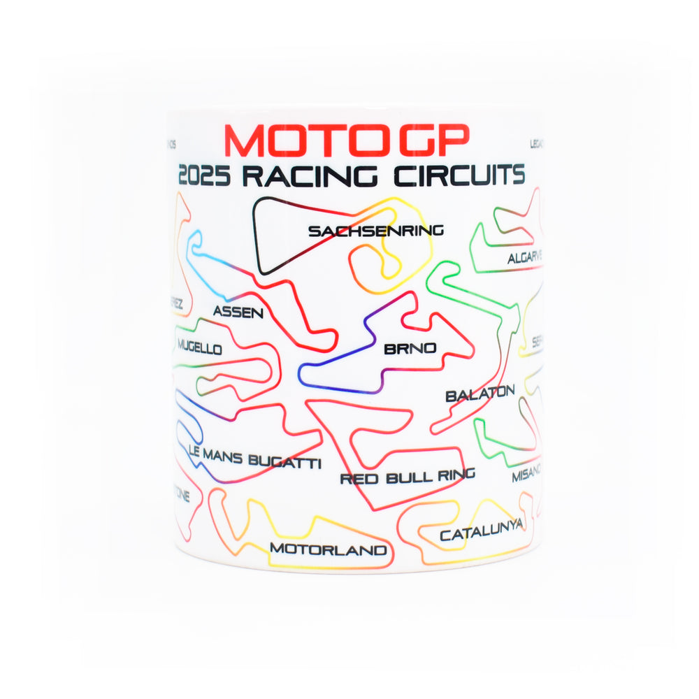 MotoGP 2025 Circuits - White Edition