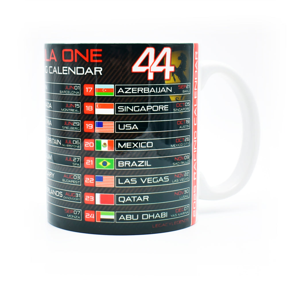 F1 2025 Calendar - SF Edition