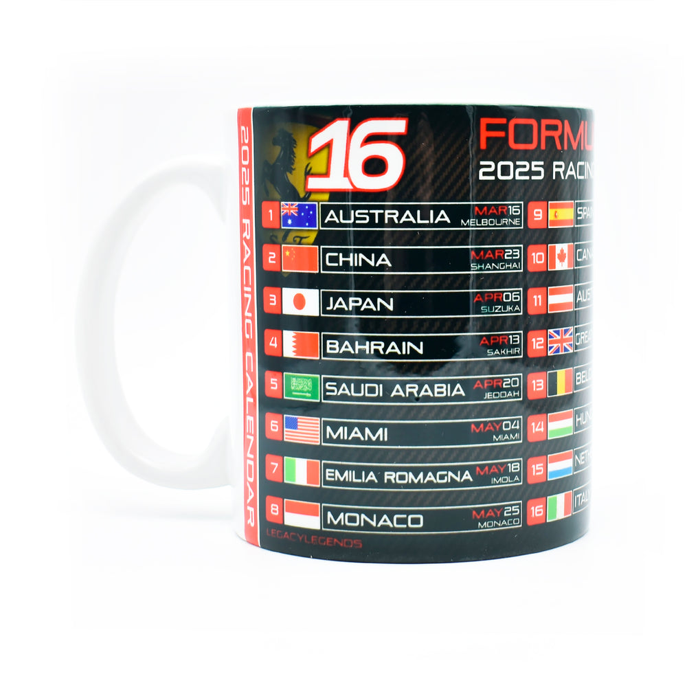F1 2025 Calendar - SF Edition