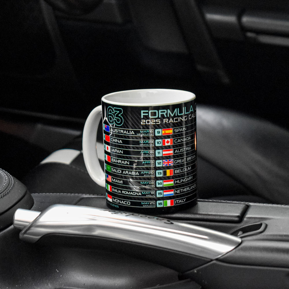 F1 2025 Calendar - MERC Edition