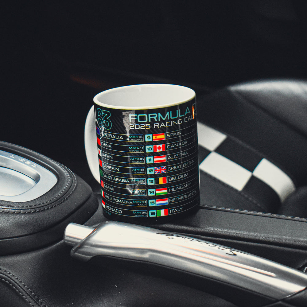 F1 2025 Calendar - MERC Edition